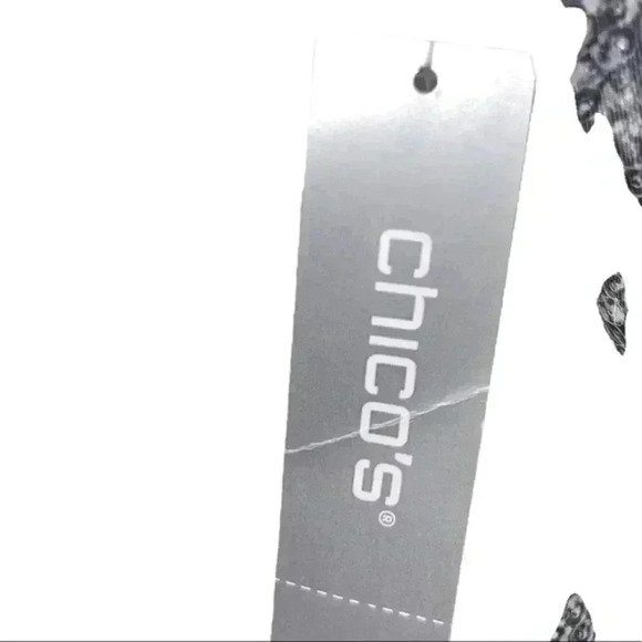 CHICOS Long Sleeve Sequin Top - Picture 3 of 5